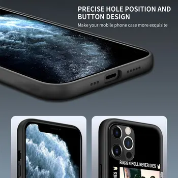 Silikoninis Dangtelis Apple iPhone 7 11 12 Pro XR X 6, 6S Plus XS Max 5 8 SE atsparus smūgiams Atveju Telefono 