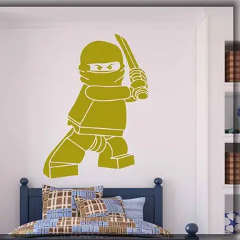 Animacinių filmų sienos lipdukas legoings žaidėjus kambarys meno decal vandeniui vinilo sienos lipdukas, vaikų kambario, miegamojo berniukų kambarių dekoravimo G532
