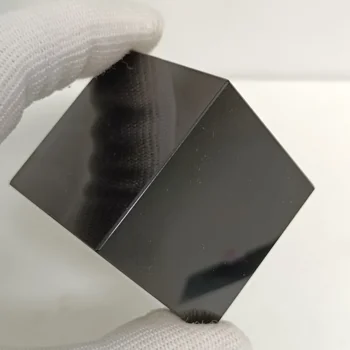 1PC Natūralus Juodas Obsidianas Kvarco Kristalo Cube Crystal Akmens, Poliruoto Pavyzdys Mineralų Gydomųjų Akmenų Namų Puošybai