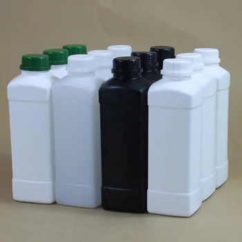 1000ML Tuščias HDPE Plastiko butelis su dangteliu Sandarus pakuočių konteinerių skystas Skalbimo miltelių, Maisto Klasės Butelis