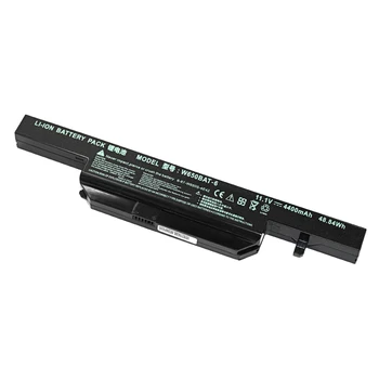 ApexWay 4400mAh Nešiojamas baterija Clevo W650BAT-6 6-87-W650-4E42 K590C-I3 K610C-I5 K570N-I3 K710C-I7 G150S K650D K750D K4 K5 P4