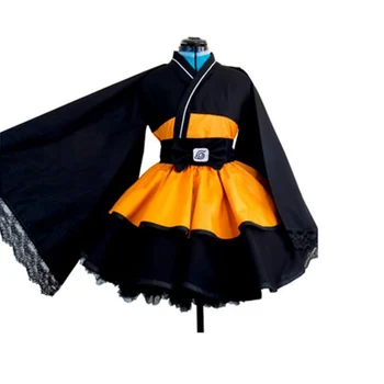 Shippuden Uzumaki Akatsuki hajime hinata Cosplay Kostiumų Kimono Moterų Lolita Dress Kostiumai Moterų, Mergaičių Helovinas
