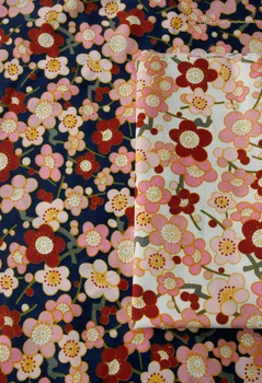 Japoniško Stiliaus Cherry Blossom Triušis Pasisekė Katė Medvilnės Audinio- Suknelė Namų Tekstilės Užuolaidų 