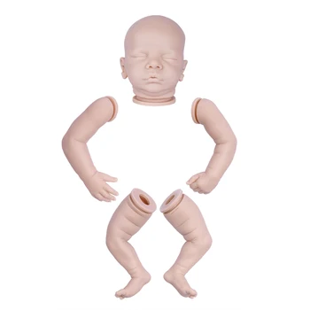 RBG Reborn Rinkinio 19 Colių Reborn Baby Vinilo Lėlės Rinkinys Romy Unpainted Nesurinkti Nebaigtų Lėlės Dalys 