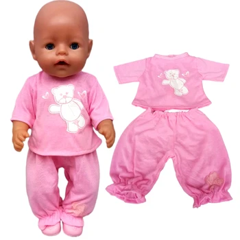 Gimęs Kūdikis Lėlės Drabužiai Rožinė Širdis Hoodie Džemperis 18 Colių Amerikos Og Mergina Lėlės Outwear Žaislai, Drabužiai