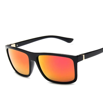 2021 Akiniai nuo saulės vyrams Klasikiniai Aikštė akiniai nuo saulės Prekės ženklo Dizainas UV400 apsauga Atspalvių oculos de sol hombre akinius Vairuotojas