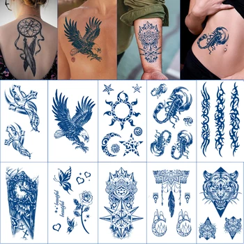 40 Dizaino, Vandeniui Trunka 15 Dienų Arm Tatuiruotės Lipdukai 