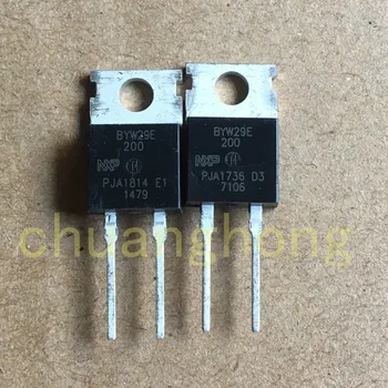 1pcs/daug BYW29E200 originalios pakuotės, naujas Lygintuvas diodų TO-220-2 BYW29E-200 BYW29E