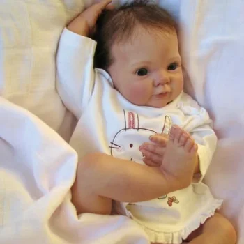 17 Colių Tapybos Rinkinio Lisa Bebe Reborn Rinkinio Atgimsta Kūdikiams Formų Nesurinkti Šypsena Reborn Baby Lėlės Rinkinys Linksmų Kalėdų Dovana Mergaitė