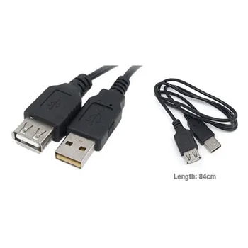 T-Geriausias www.aleksotovvg.lt skatinimo USB 2.0 Extension Cable A-Vyrų ir Moterų Jungtis