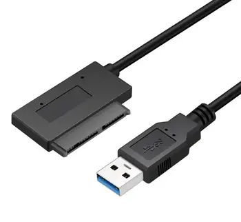 Congdi USB SATA 3 Kabelis Sata Į USB 3.0 Adapteris, IKI 6 Gb / s Paramos 2.5 Colio Išorinis SSD HDD Kietojo Disko 16 Pin Sata III A25 2.0