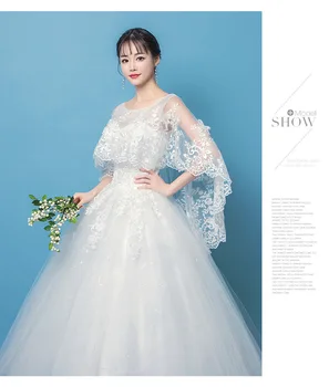 Pigūs Brangioji Korėjos Pluse Dydžio Vestuvinė Suknelė, Nauja Mados Elegantiškas Mergina Pritaikymas Didelis, Vestidos De Novia 2021 Nuotakos Suknelė