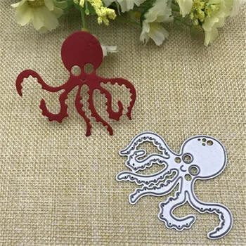 Jūros gyvūnų octopus 