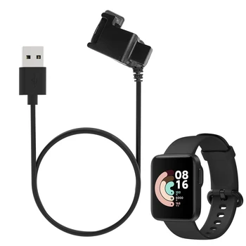 Kroviklis Dokas Lopšys Stotis Įkrovimo Kabelis Laido Xiaomi Mi Žiūrėti Lite Smartwatch USB Chager Stovėti Pakeitimo Priedai