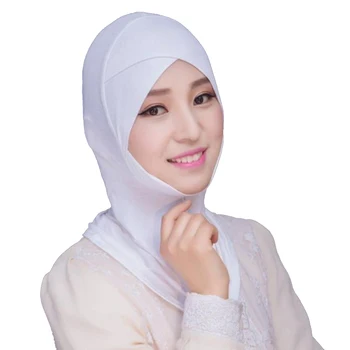 2021 Musulmonų ruožas Turbaną bžūp Visiškai Padengti Vidinį Hijab Kepurės Islamo Underscarf variklio Dangtis, Kietas Modalinis Pagal Šaliko, kepurės turbante mujer