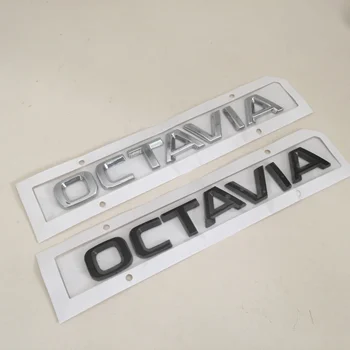 3D ABS Octavia Superb GREITAI FABIA KAMIQ KAROQ KODIAQ YETI SCALA 4X4, automobilio raidžių Galiniai Kamieno logotipas ženklelis lipdukas Lipdukas stilius