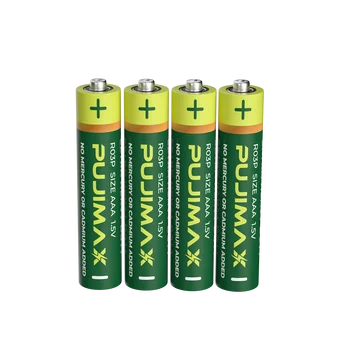 PUJIMAX 8Pcs 1,5 V AA/AAA Super Heavy Derinys Tinka Anglies Cinko Vienkartiniai Sausas Baterija Radijo Žaislai, Nuotolinio Valdymo pultas ir T.t