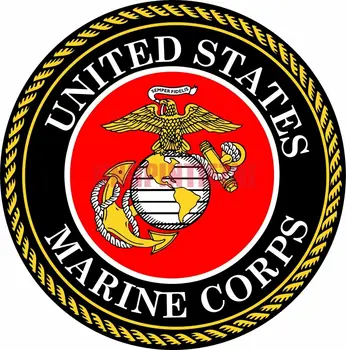 Jungtinių Valstijų Jūrų Pėstininkų Korpuso Plomba Logotipas Šalmas Automobilių Lipdukai, Vinilo Motociklų Lipdukas