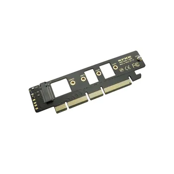 22110 NVMe M. 2 NGFF SSD į PCIe x4, kad NVMe M. 2 adapterio plokštę