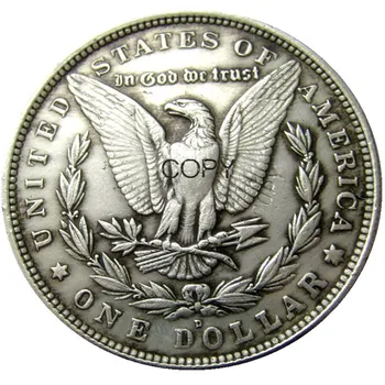 JAV Monetų 1921 PS (Įvairių monetų Kalykla) Morgan Doleris Kopijuoti Monetas, Sidabro Padengtą
