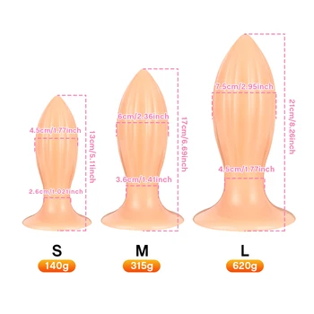 Big Butt Plug Žaislai Suaugusiems 18 Prostatos Massager Bdsm Analinis Dilator Sekso Žaisliukai Vyrams Ir Moterims Makšties Masturbators Erotinių Produktų
