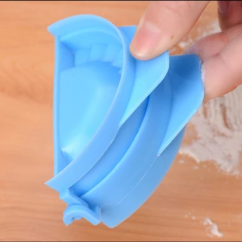 Plastikiniai Kukulis Formų Kinų Maisto Jiaozi Maker Paspauskite Tešlos Kukulis Pyragas Ravioliai (Koldūnai) Pelėsių, Maisto Ruošimo Indai, Virtuvės Reikmenys