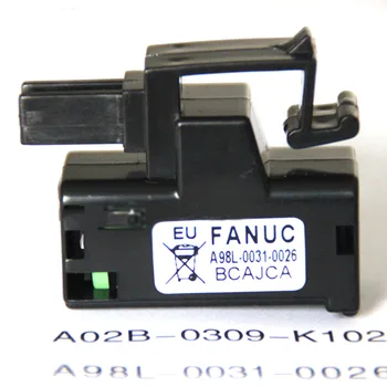 A98L-0031-0026 PLC Pramonės Baterija skirta Fanuc CNC PLC Pramonės Sistemos A02b-0309-k102 3V 1750mAh Baterija