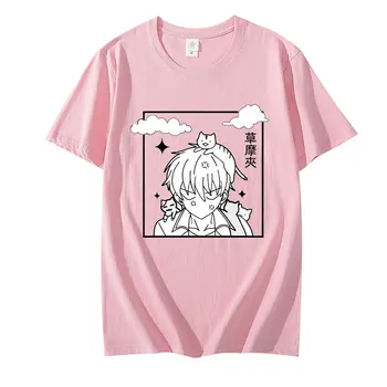 Juokingas Anime Vaisių Krepšelio Marškinėliai Moterims Harajuku Honda Tohru Souma Yuki Souma Kyo Estetinės Negabaritinių Drabužius Moteris/Vyras, T-shirt