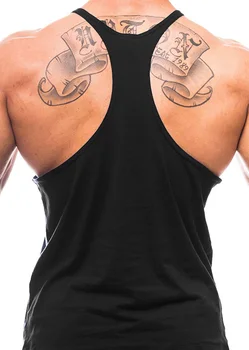 Prekės ženklo Drabužių Raumenų Kultūrizmo Sijos Tank Top Mens Fitneso Apatiniai Medvilniniai Berankoviai marškinėliai Treniruotės Sportwear Undershirt