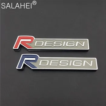 Preety 3D Cinko Alloly R Projektavimo Rdesign Laišką Emblemų Badge 