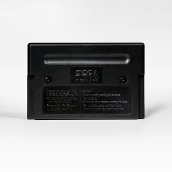 Mirtina Vykdytojams II Ginklą Kovotojai - JAV Etiketės Flashkit MD Electroless Aukso PCB Kortele Sega Genesis Megadrive Vaizdo Žaidimų Konsolės