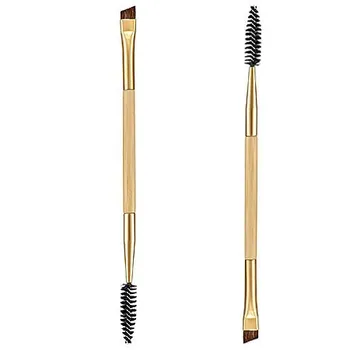 Aukštos Kokybės Makiažas įrankiai bambuko rankena, dvigubi 