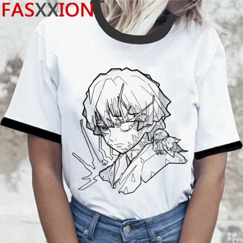 Kimetsu Nr. Yaiba Demon Slayer marškinėliai vyrų grunge grafinis tees ulzzang t-shirt vasaros top harajuku kawaii derliaus
