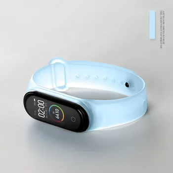 Watchband Už Xiaomi Mi Band 3 4 5 6 Dirželio Pakeitimo Silikono Smart Sporto Žiūrėti Juosta Reikmenys Watchbands Apyrankę M3 M4 M5