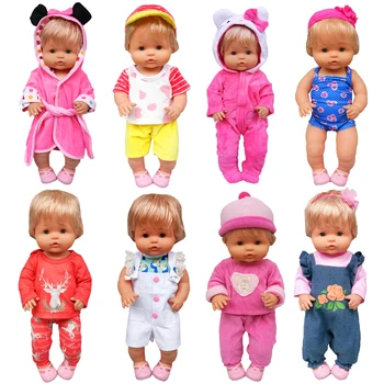 40 Cm Baby Doll, Chalatas 16 Colių Nenuco Ropa Y Su Hermanita Žaislas, Lėlė Maudymosi Drabužius