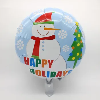 5vnt 18inch Kalėdų Balionai Sniego, Kalėdų Senelis Ištisus Folija Helio Balionas Linksmų Kalėdų, Naujųjų Metų Šaliai Dekoro Išpūsti Ballon