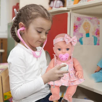Lėlės Vaikams Mergaitėms Žaisti Namas Žaislai Modeliavimas Reborn Baby Doll Mielas Nekenksmingas Vaikas Kartu Bamblys Žaisti Miego Lėlė