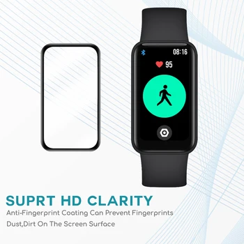 Apsauginė Plėvelė Redmi Smart Juosta Pro Smartwatch Anti Nulio Lenktas Krašto Soft Screen Protector Cover Priedai, Nėra Stiklo
