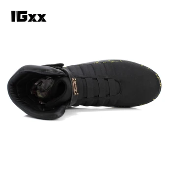 IGxx auliniai batai LED lemputės Vyrų mag Batai USB Įkrovimo oro Batus Atgal Į Ateitį Batai mag Batai
