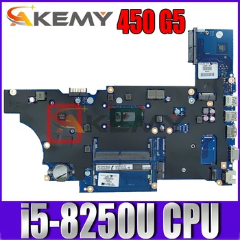 Akemy L00829-601 L00829-001 DA0X8CMB6E0 HP ProBook 450 G5 nešiojamas plokštė i5-8250U pilnai Išbandyti