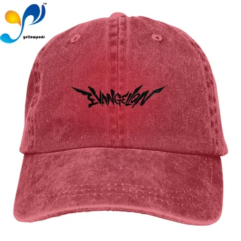 Plauti Banga Tėtis Skrybėlę Genesis Evangelion Logotipas Medvilnės Beisbolo Kepuraitę Hip-Hop Snapback Cap Skrybėlę Sporto Bžūp