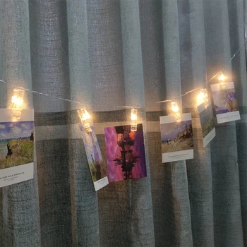 Led foto įrašą šviesos eilutę namų puošybai debesis šviesos eilutę creative photo clip nuotraukų siena, šviesos eilutės LED šviesos eilutę