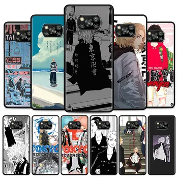 Funda Rubisafe Už Xiaomi Poco X3 NFC M3 Pro 5G F1, F3 Atveju X3Pro Telefono Korpuso galinis Dangtelis Tokijo Ghouls Japonų Anime TPU Minkštas Coque