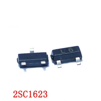 100VNT 2SC1623-L6 L6 SOT-23 2SC1623 SOT23-3 NPN Tranzistoriai Epitaxial