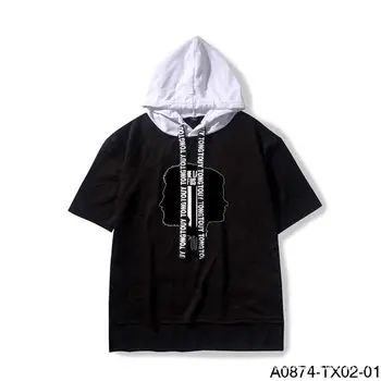 AOT t-shirt Anime Bliuzono marškinėliai Atsitiktinis Stiliaus Medvilnės Poliesterio Kieto Tipo Viršūnės