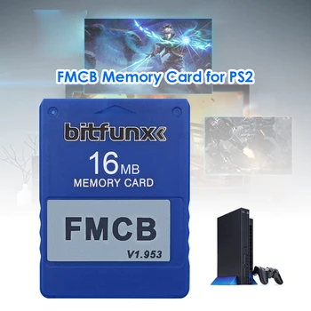 Atminties Kortelės Žaidimas Consolas Priedai Žaidimas Atminties Kortelė Sony PS2 PS 2 FMCB McBoot Free MC Boot v1.953