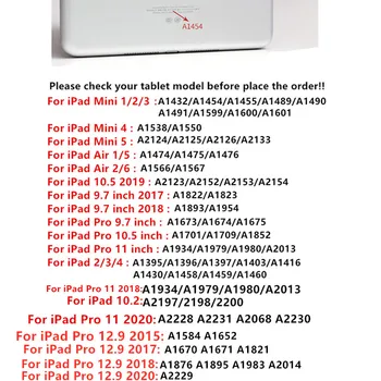 Smart Case for iPad Air 4 3 2 1 Funda Mini 6 5 Dangtelis, skirtas 