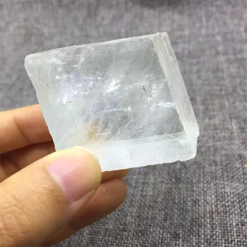 Natūralus baltas kalcitas šiurkštus akmens ir mineralinės islandija boksuotis pavyzdys reiki healing žalias akmuo kristalas meditacijos