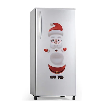Kalėdų Senelio Elnių Šaldytuvas Lipdukai ilgalaikio Daugkartinio naudojimo Šaldytuvas Apdaila