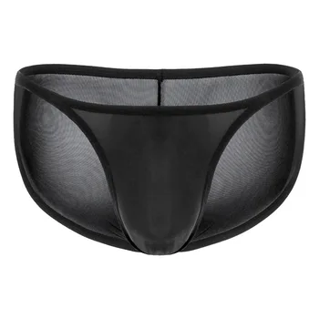 Karšto Pardavimo Markės Mados Sexy Men ' s Underwear Matyti Per Mens Kelnės Patogus, Kvėpuojantis Minkštas Aukštos Kokybės Vyriškos apatinės Kelnės
